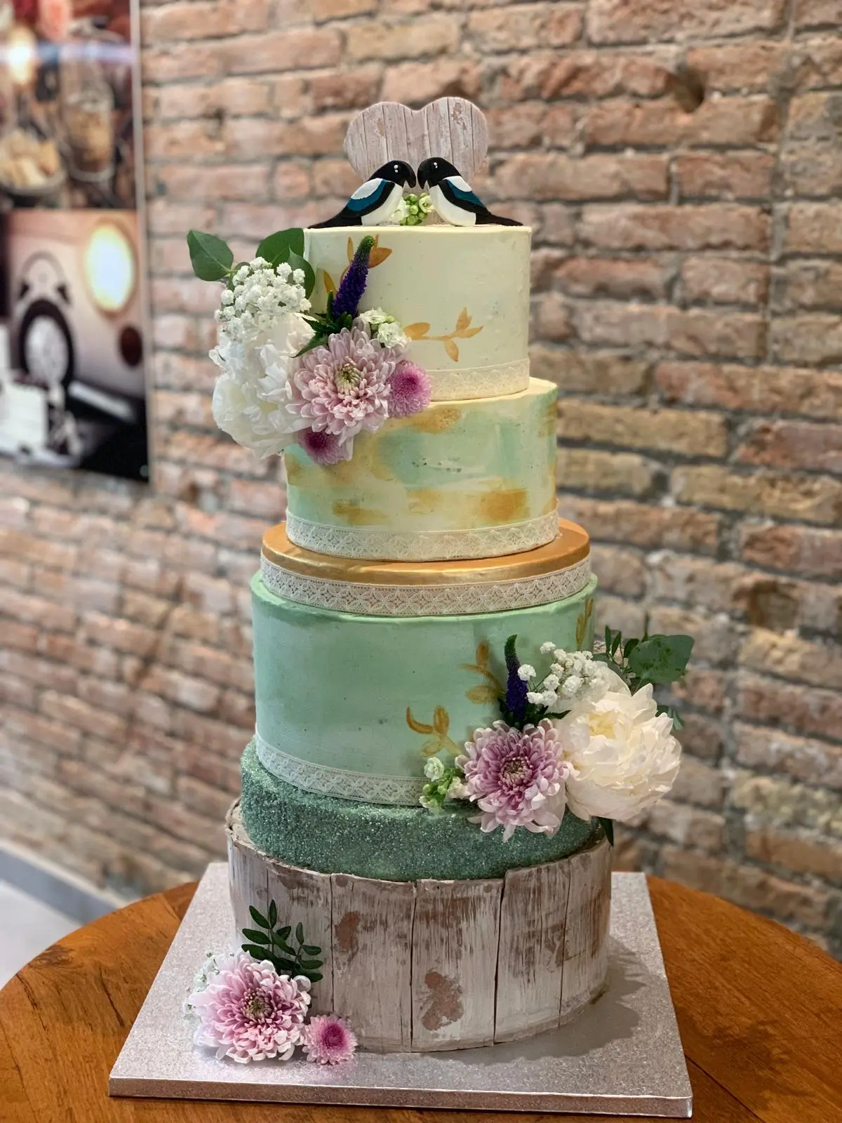 Tarta de boda artesanal de La Despensa de Eva