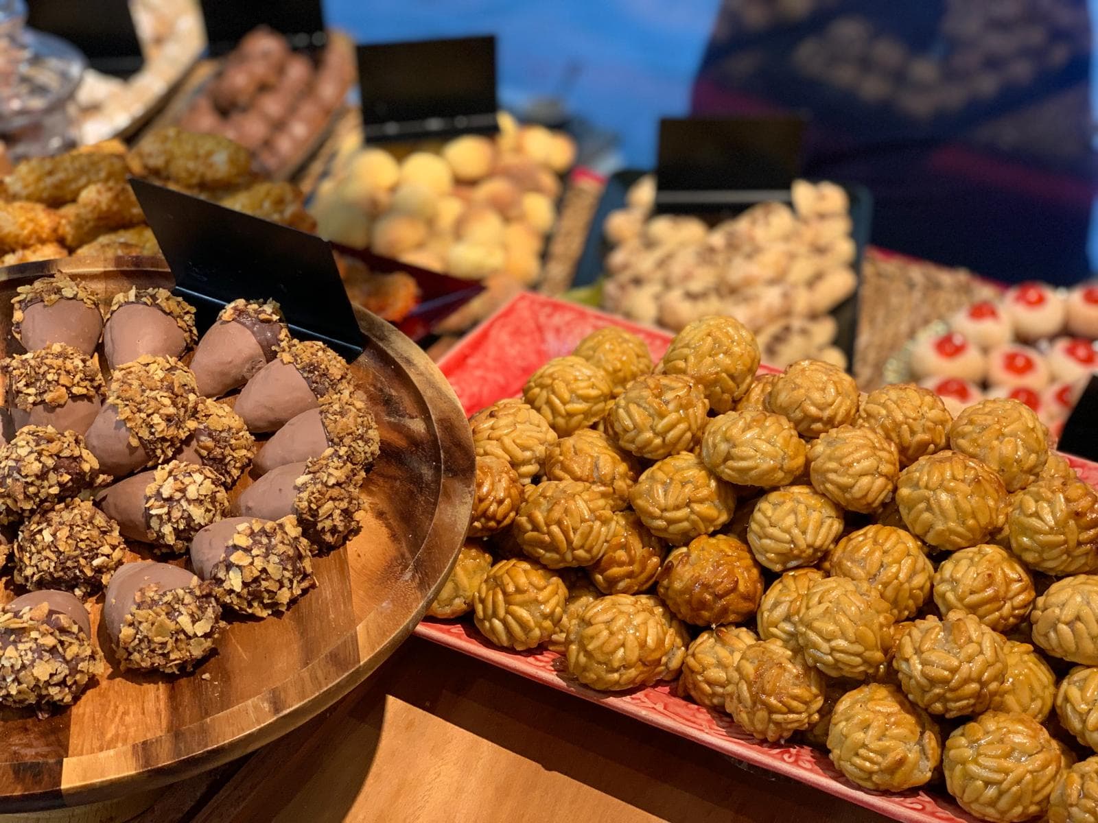 Panellets artesanales de La Despensa de Eva para la Castañada