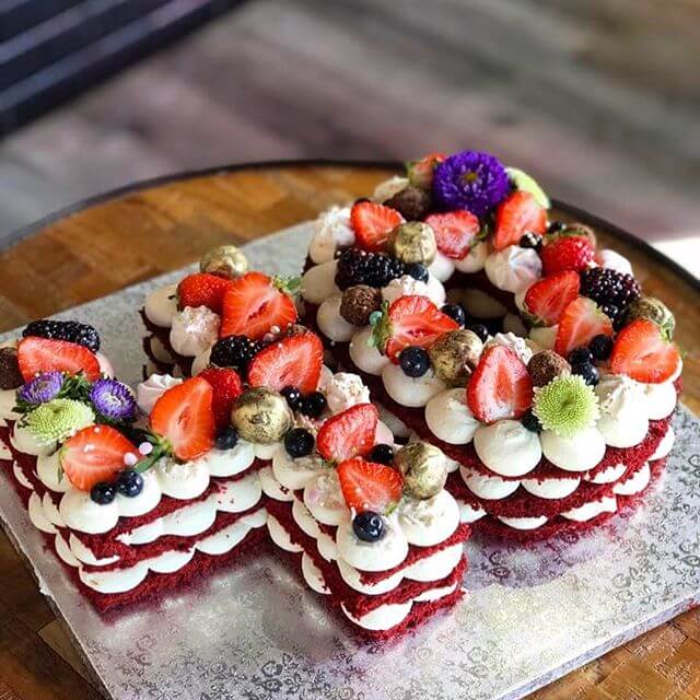 Tarta Números y Letras