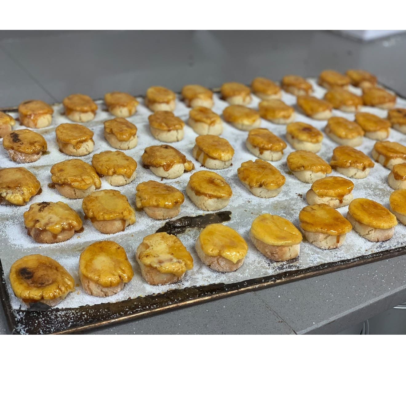 Panellet de crema quemada