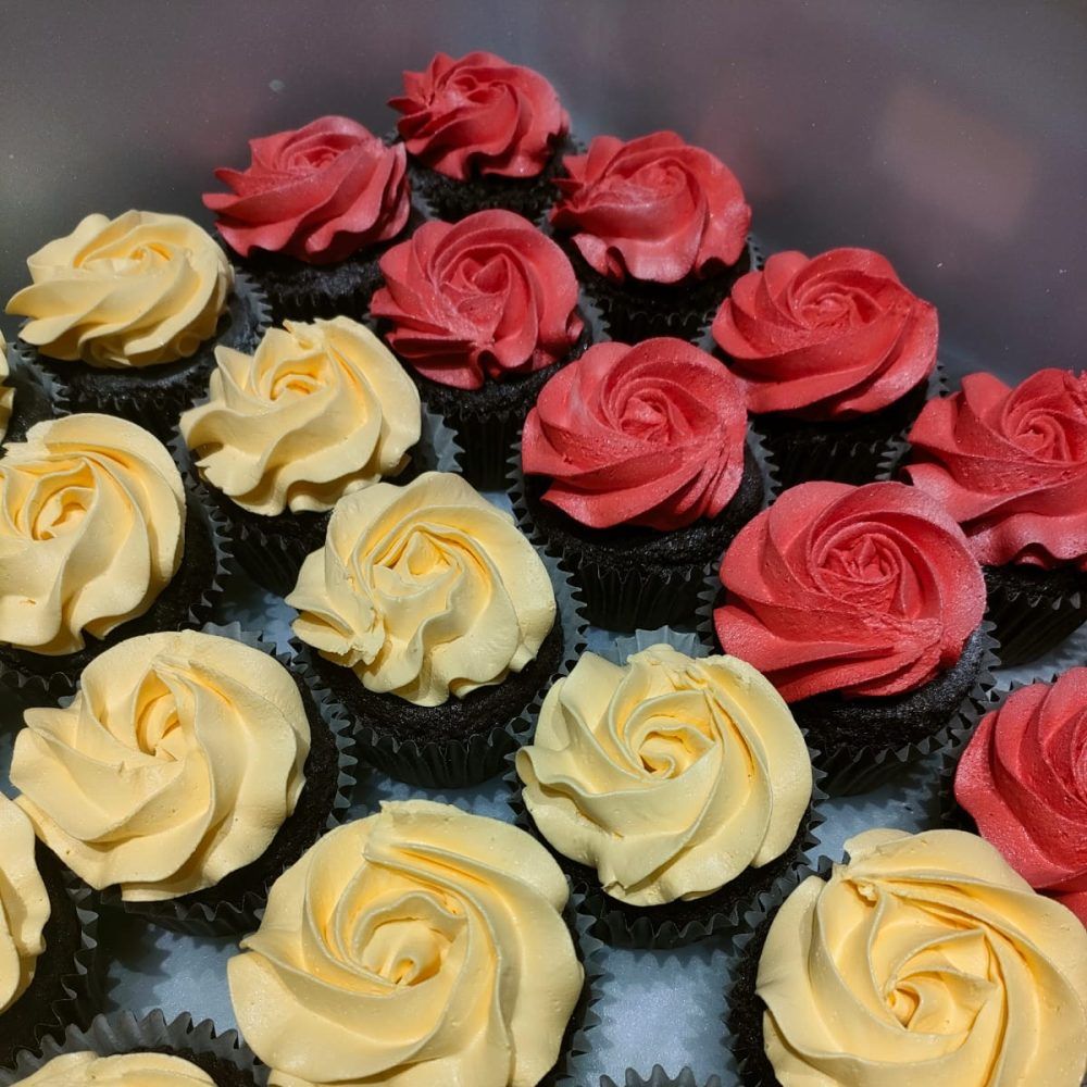 Caja de Cupcakes. Sant Jordi (4 UD), VG y SG