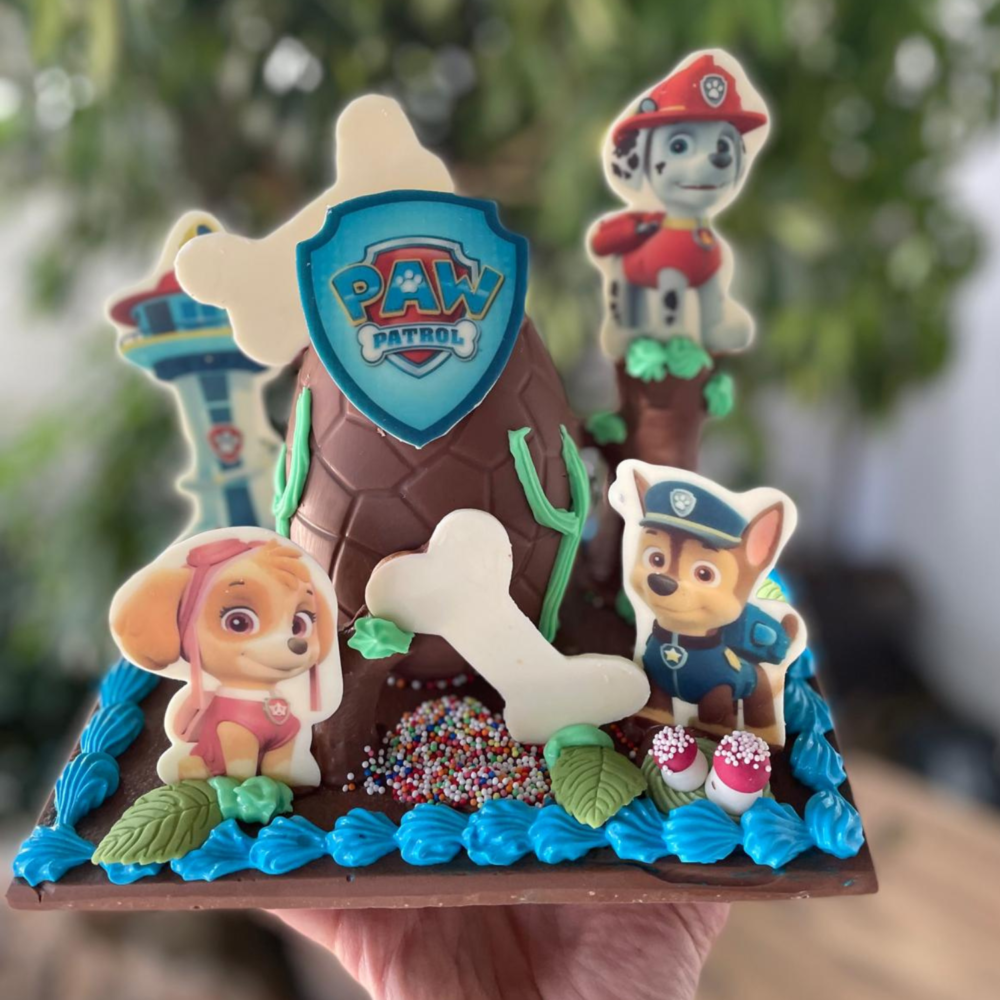 Mona de chocolate. Patrulla Canina