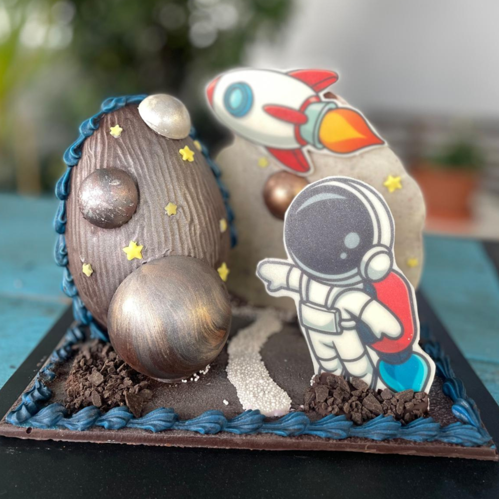 Mona de chocolate. Galaxia