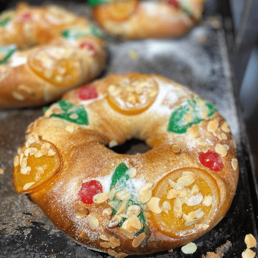 Roscón de Reyes con mazapán 6-8 raciones