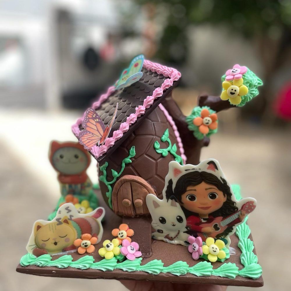Mona de chocolate. Gabby y la casa de muñecas