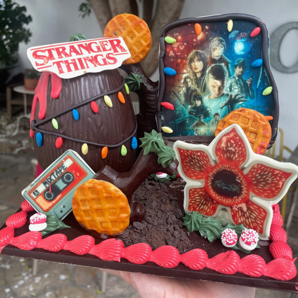 Mona de chocolate. Stranger Things