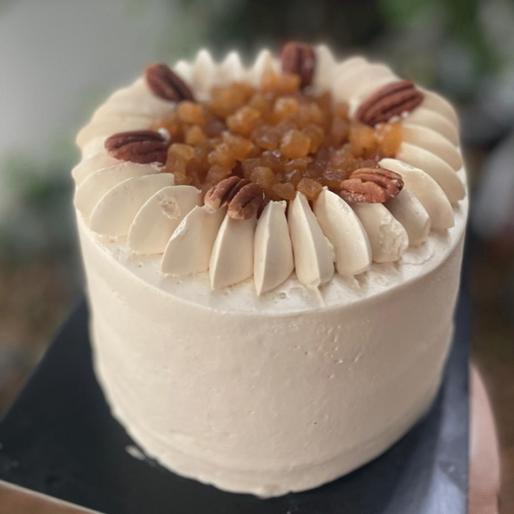 Tarta Pera y Pecanas